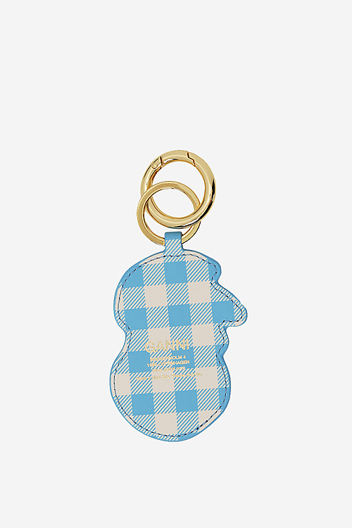 Ganni Sleutelhanger Blauw