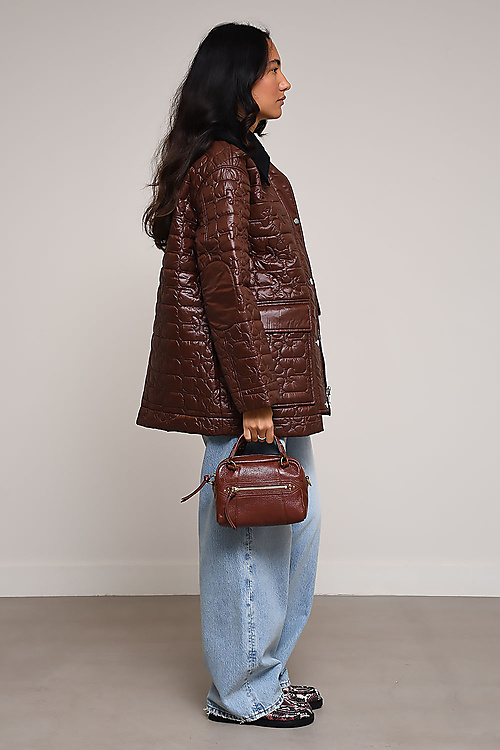 Ganni Jackets Brown
