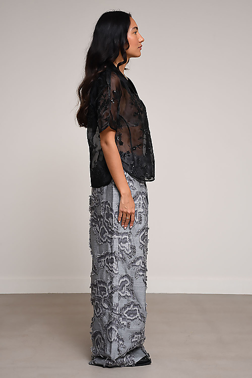 Ganni Trousers Grey