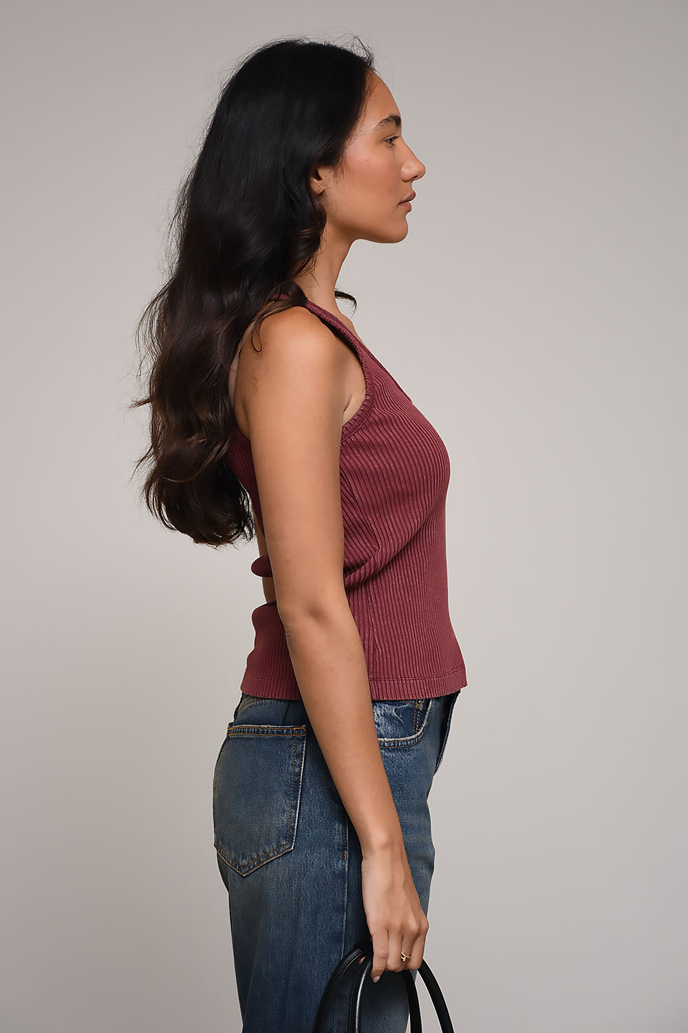 Ganni Tops Bordeaux