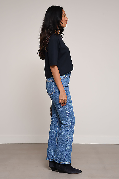 Ganni Jeans Blauw