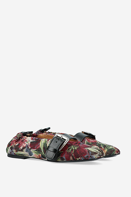 Ganni Ballerinas Bright colors