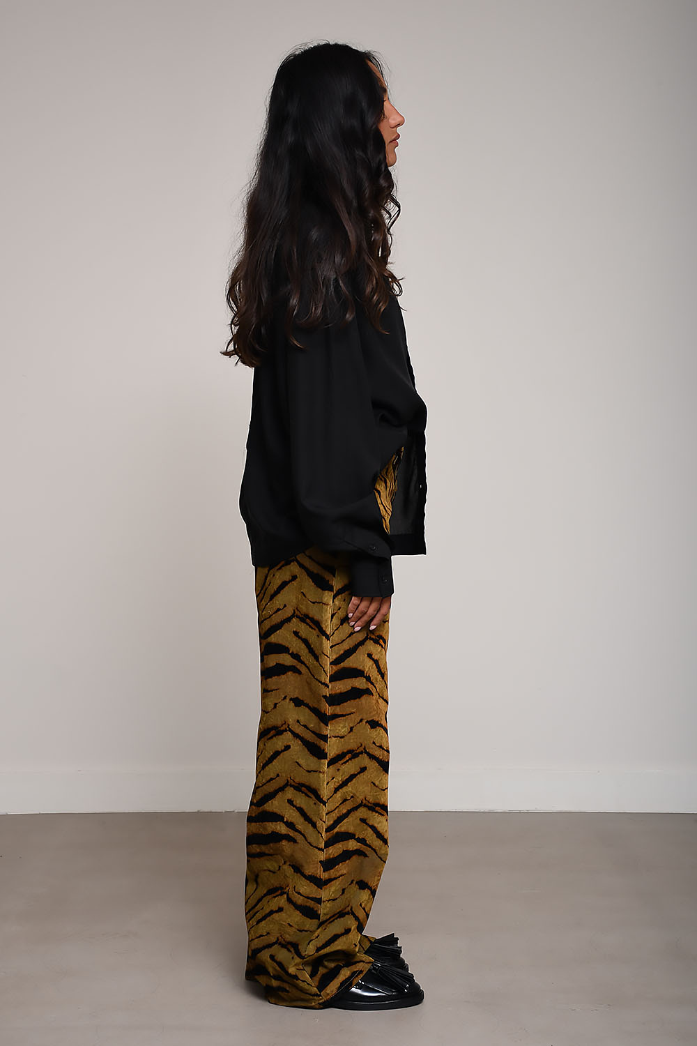 Ganni Jeans Dierenprint