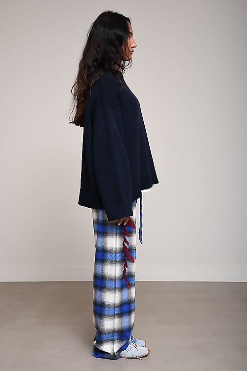 Ganni Sweaters Blue