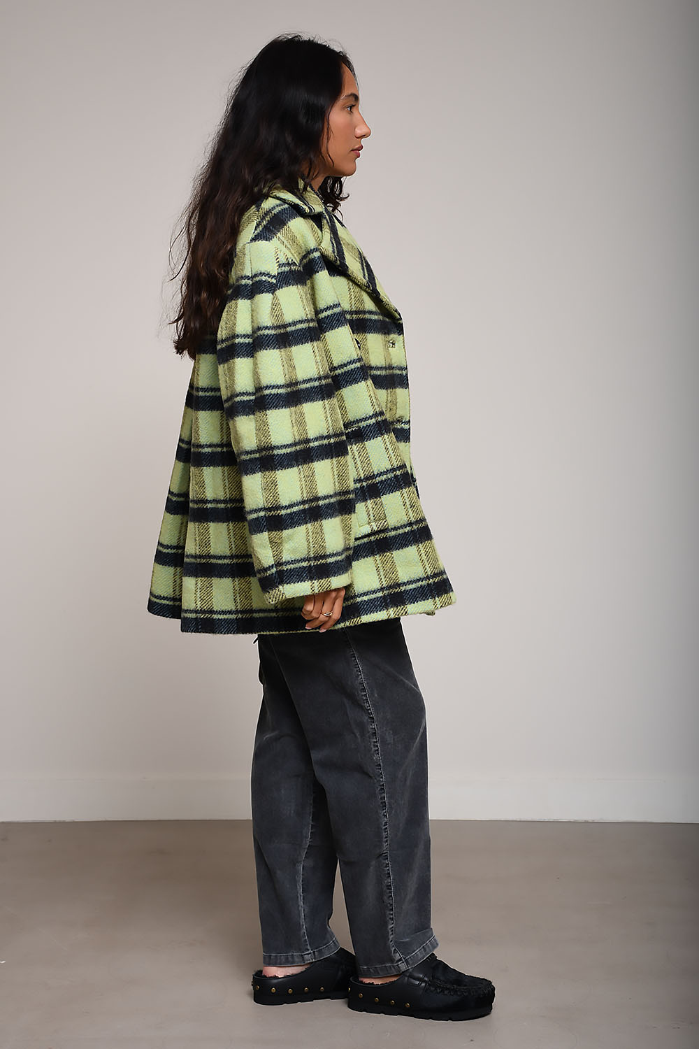 Ganni Jackets Green