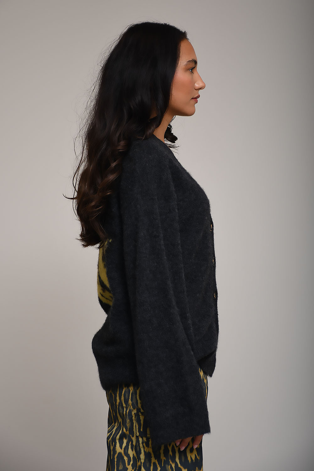 Ganni Cardigans Black