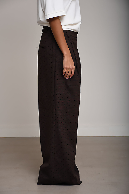 Ganni Trousers Brown