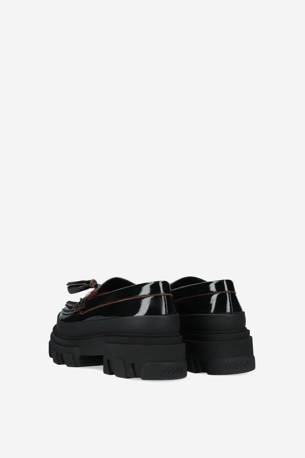 Ganni Loafers Zwart