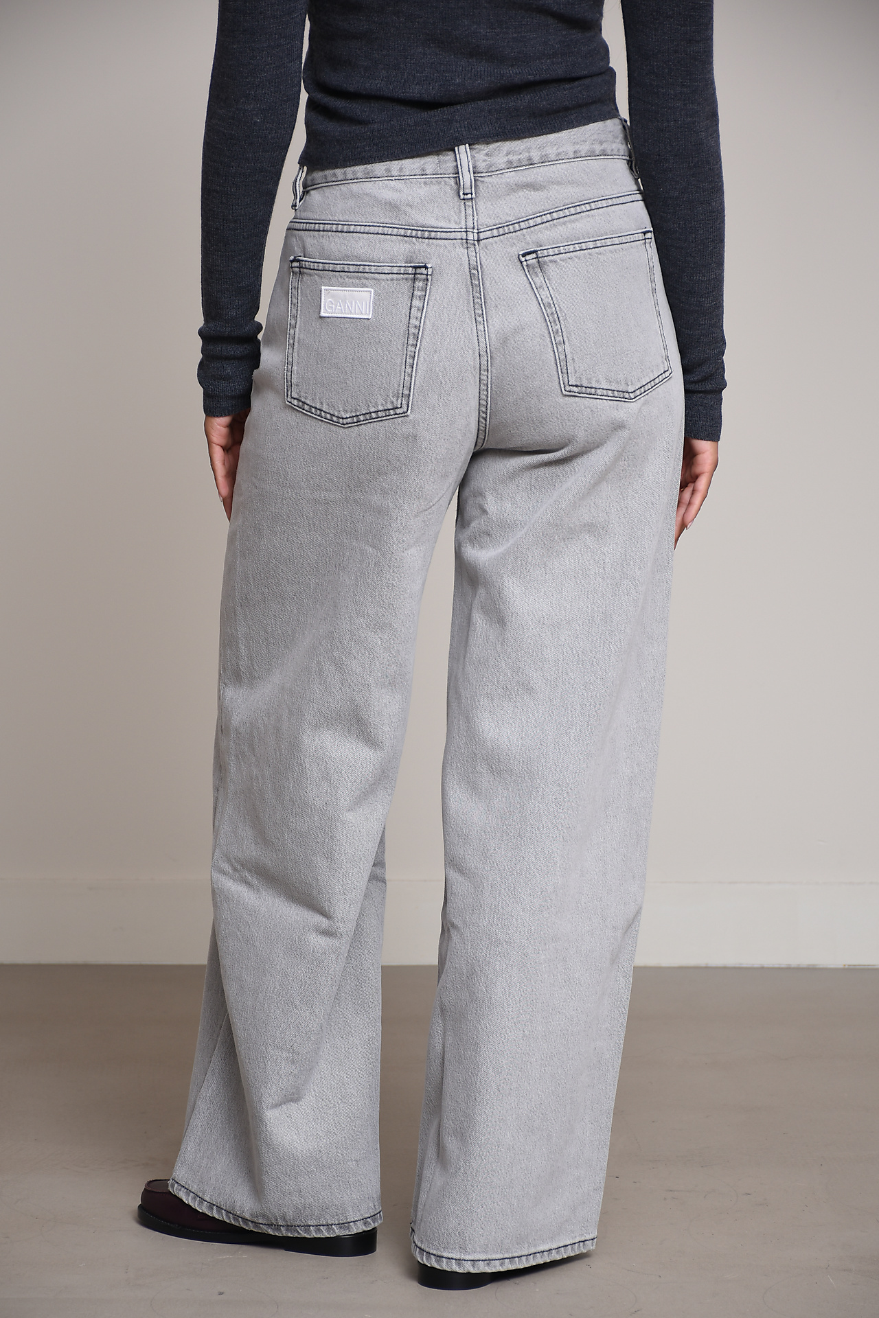 Ganni Jeans Grey