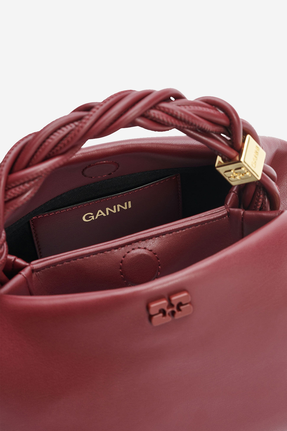 Ganni Crossbody Bordeaux