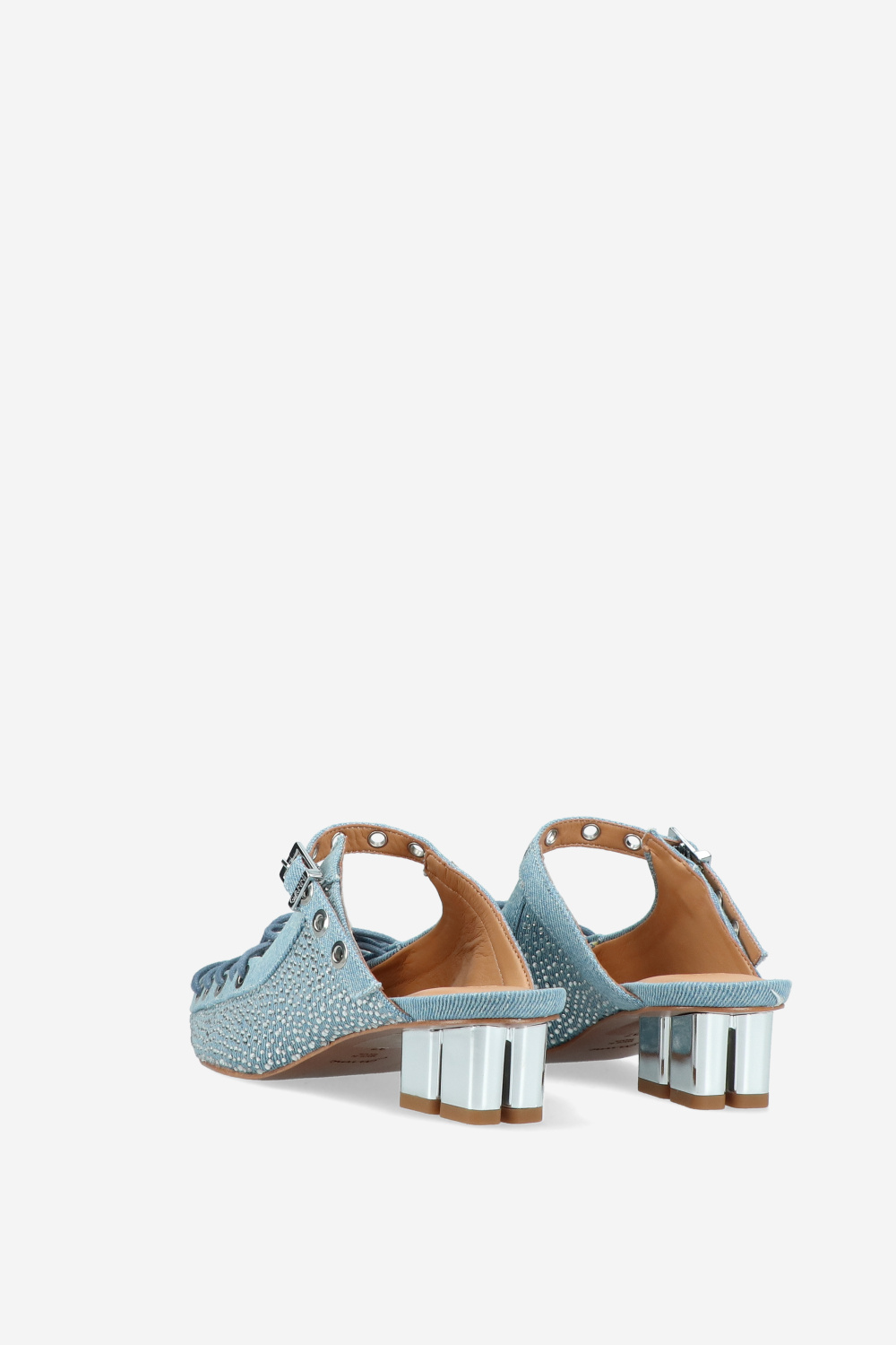 Ganni Mules Blauw