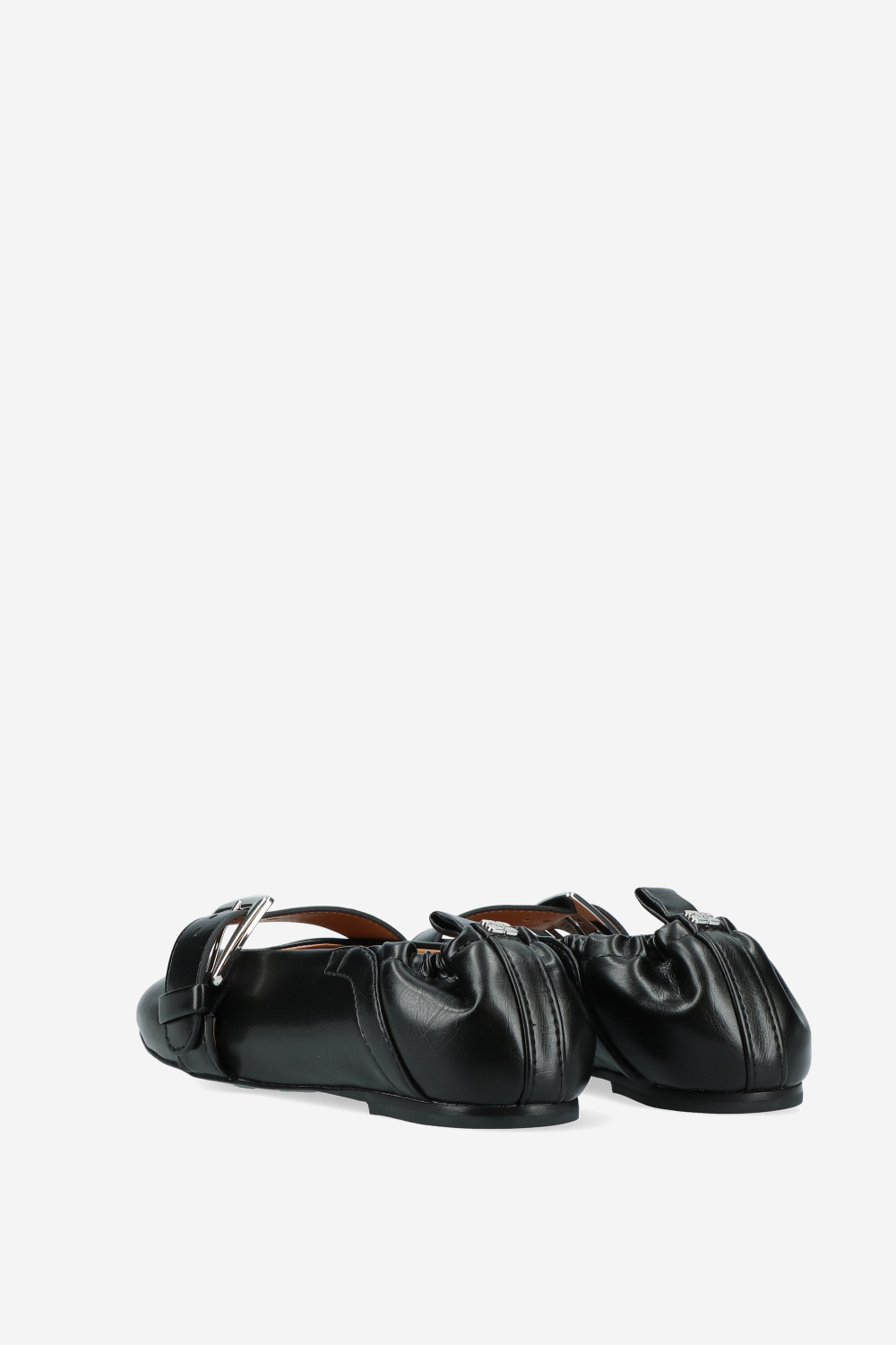 Ganni Ballerina's Zwart