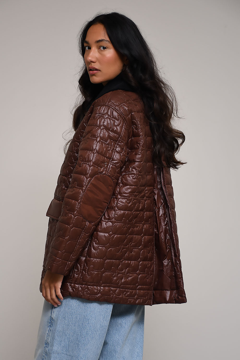 Ganni Jackets Brown