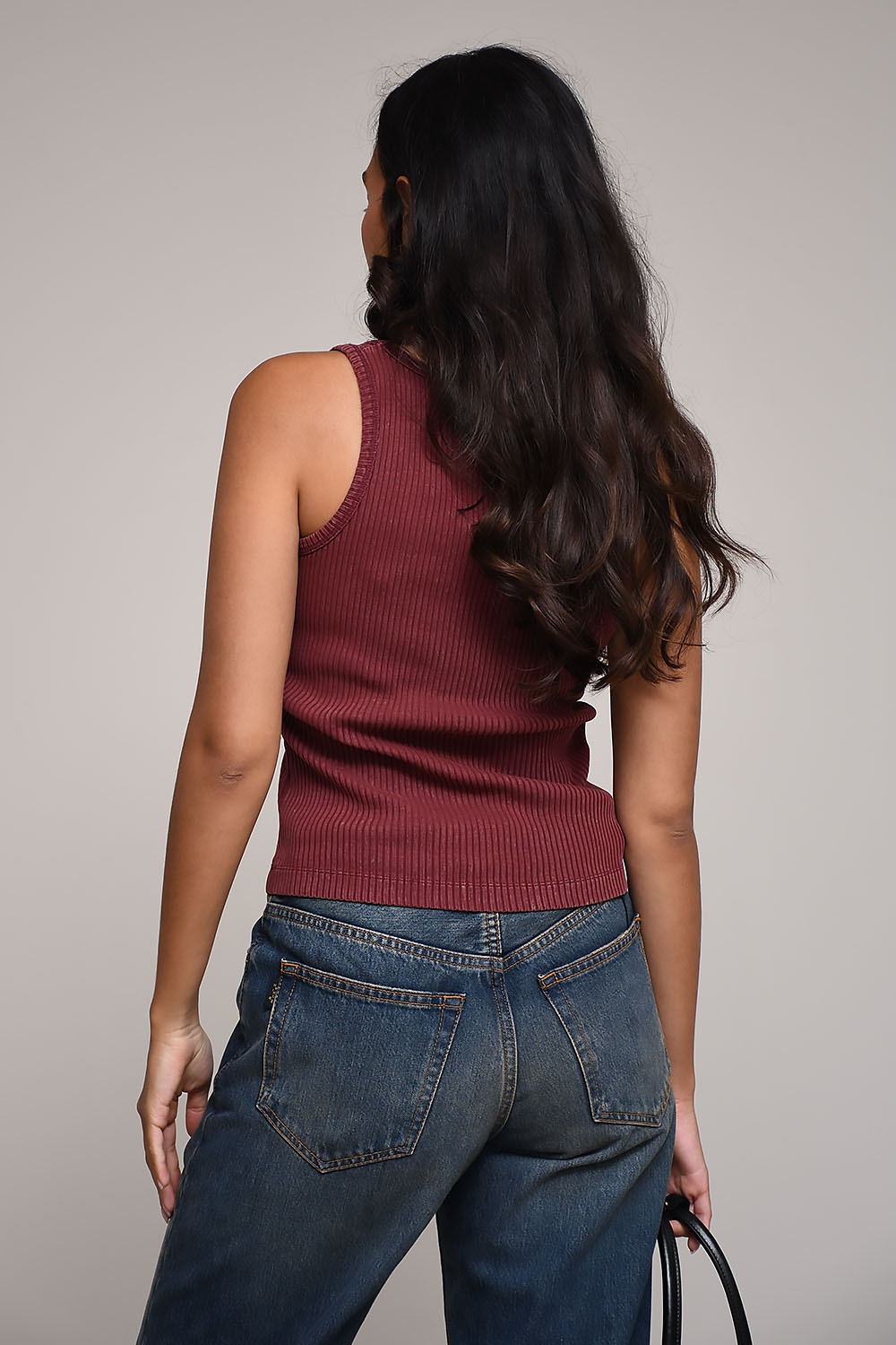 Ganni Tops Bordeaux