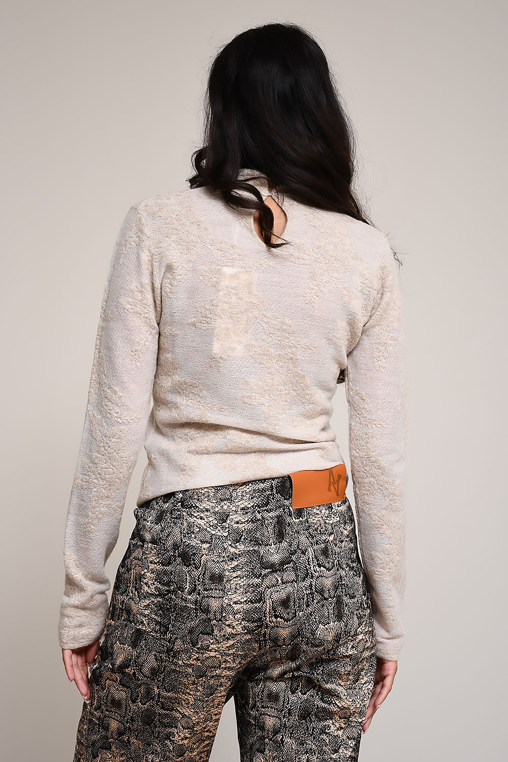 Ganni Tops Beige