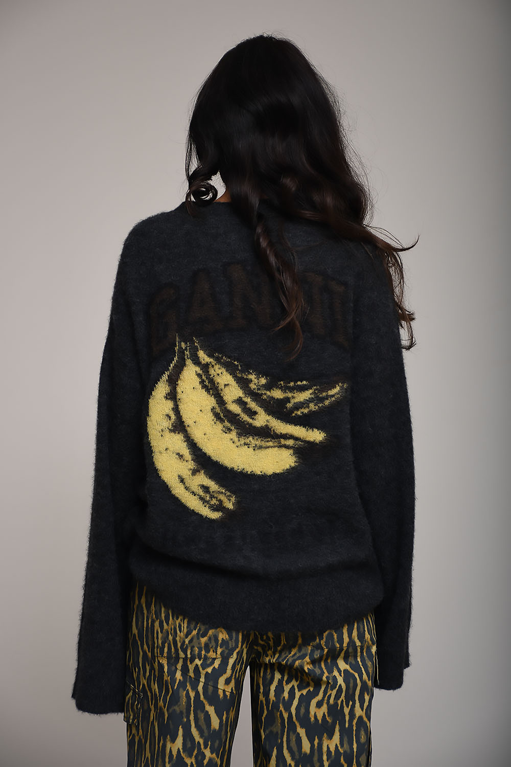 Ganni Cardigans Black