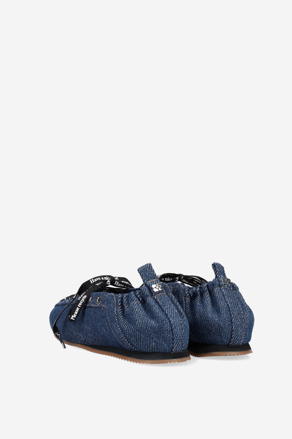 Ganni Ballerinas Blue