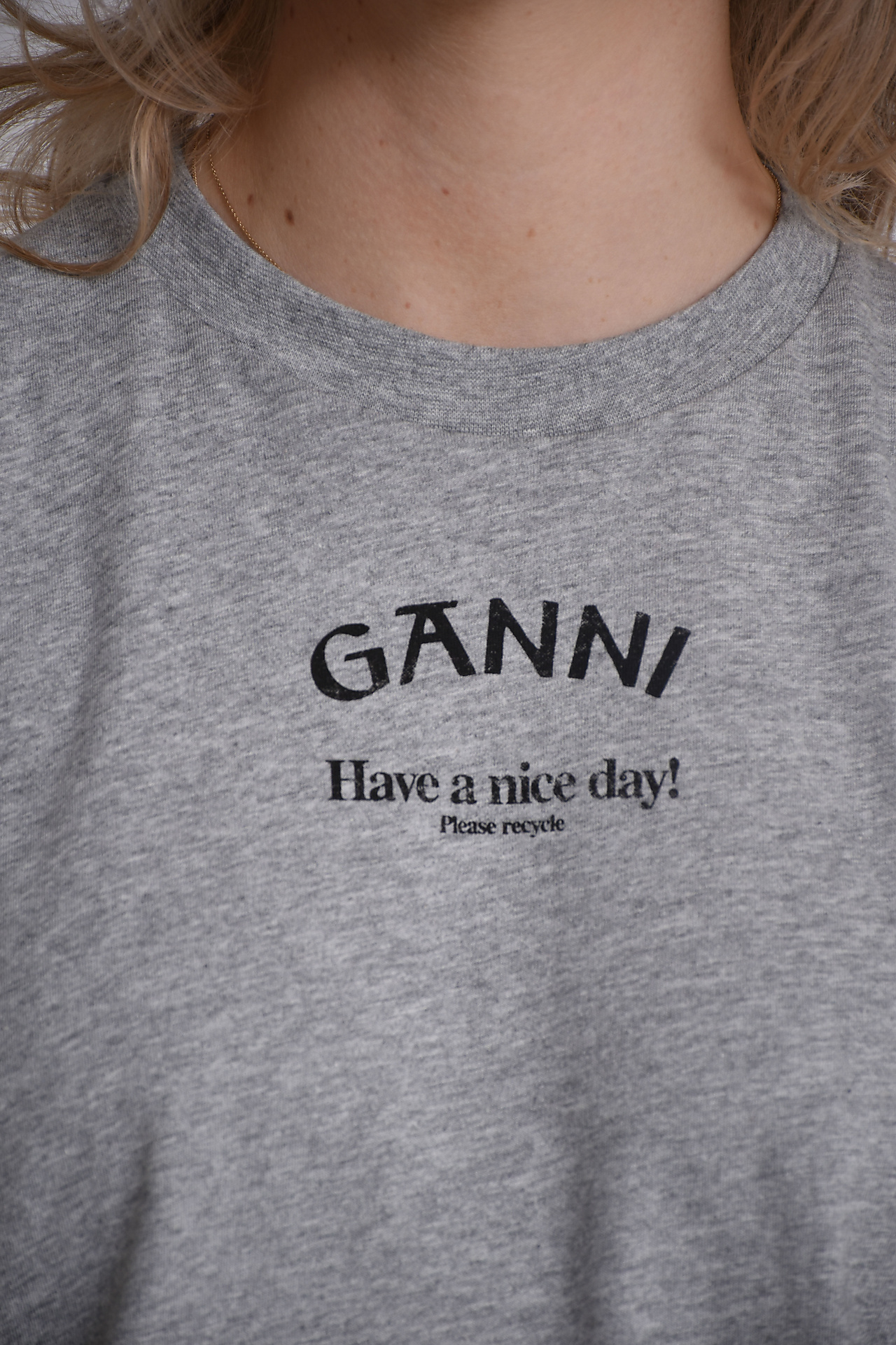 Ganni Tops Grey