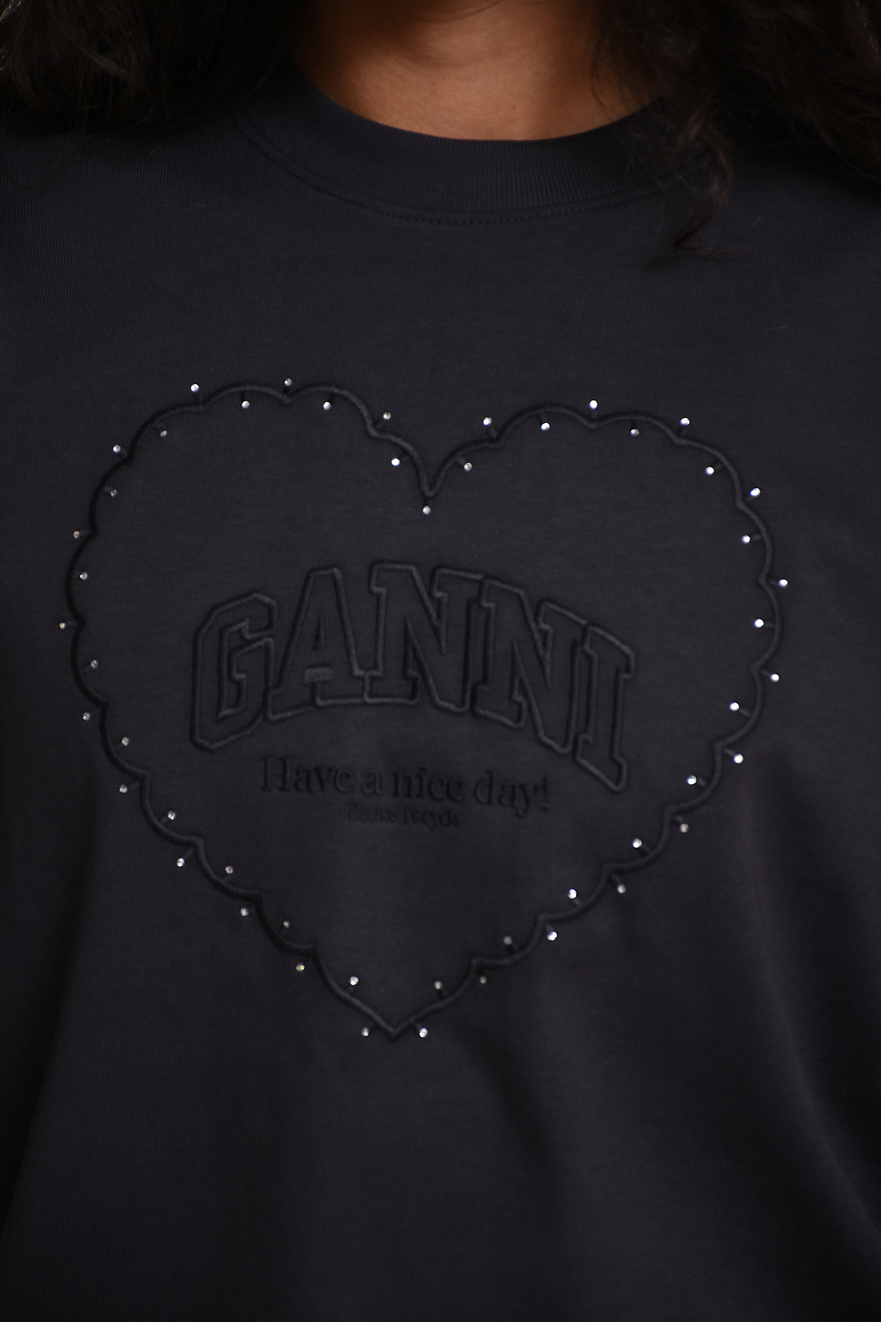 Ganni Tops Grijs