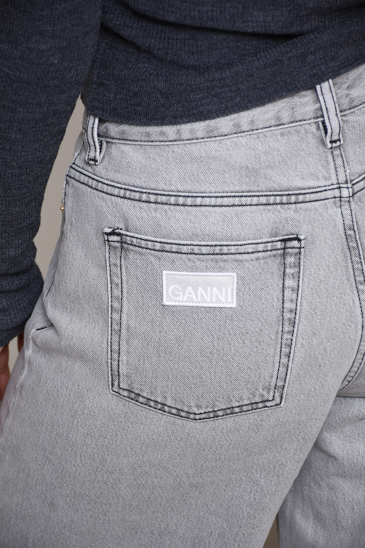 Ganni Jeans Grey