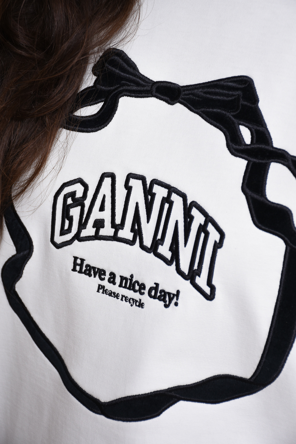 Ganni Tops White