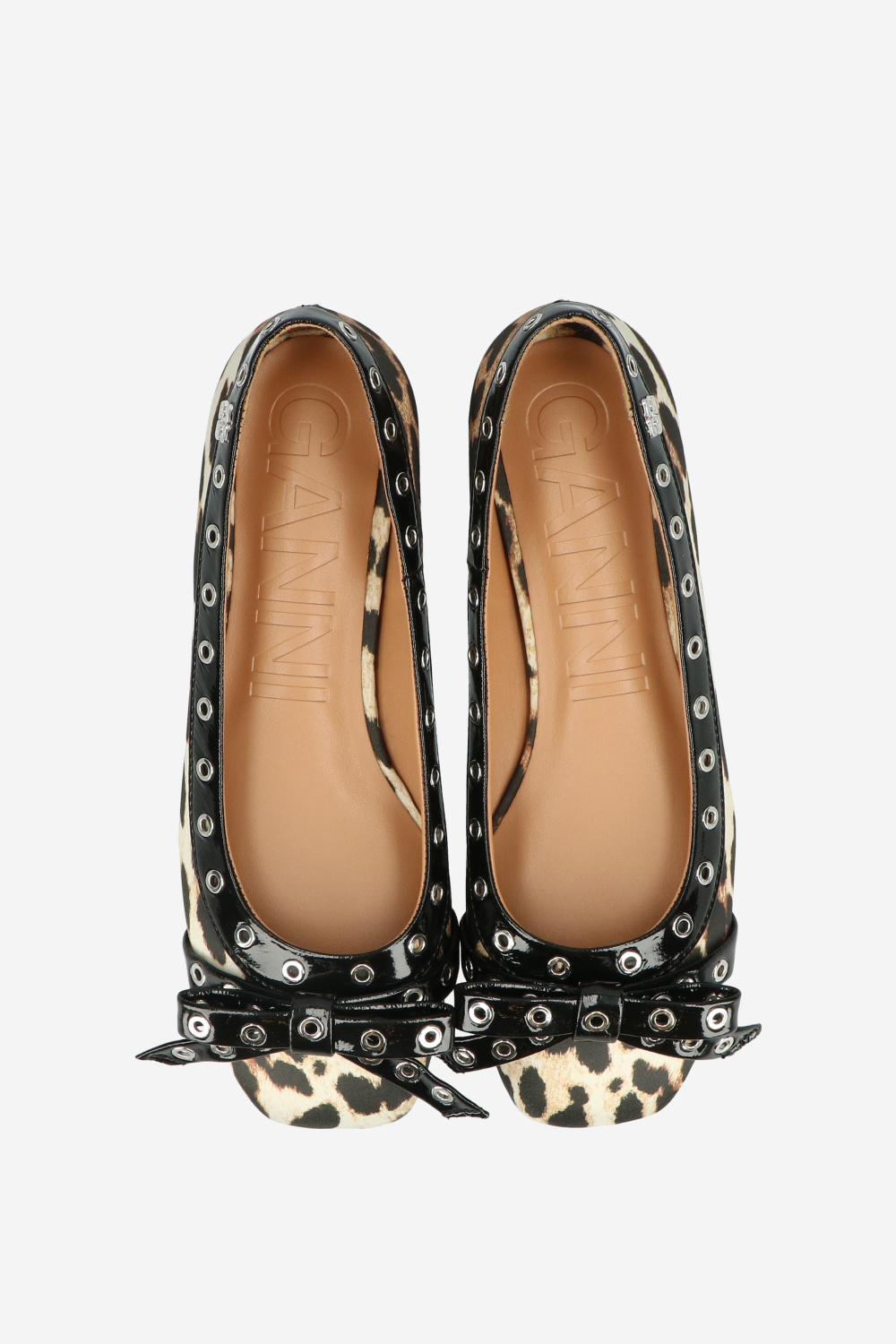 Ganni Ballerinas Animal print