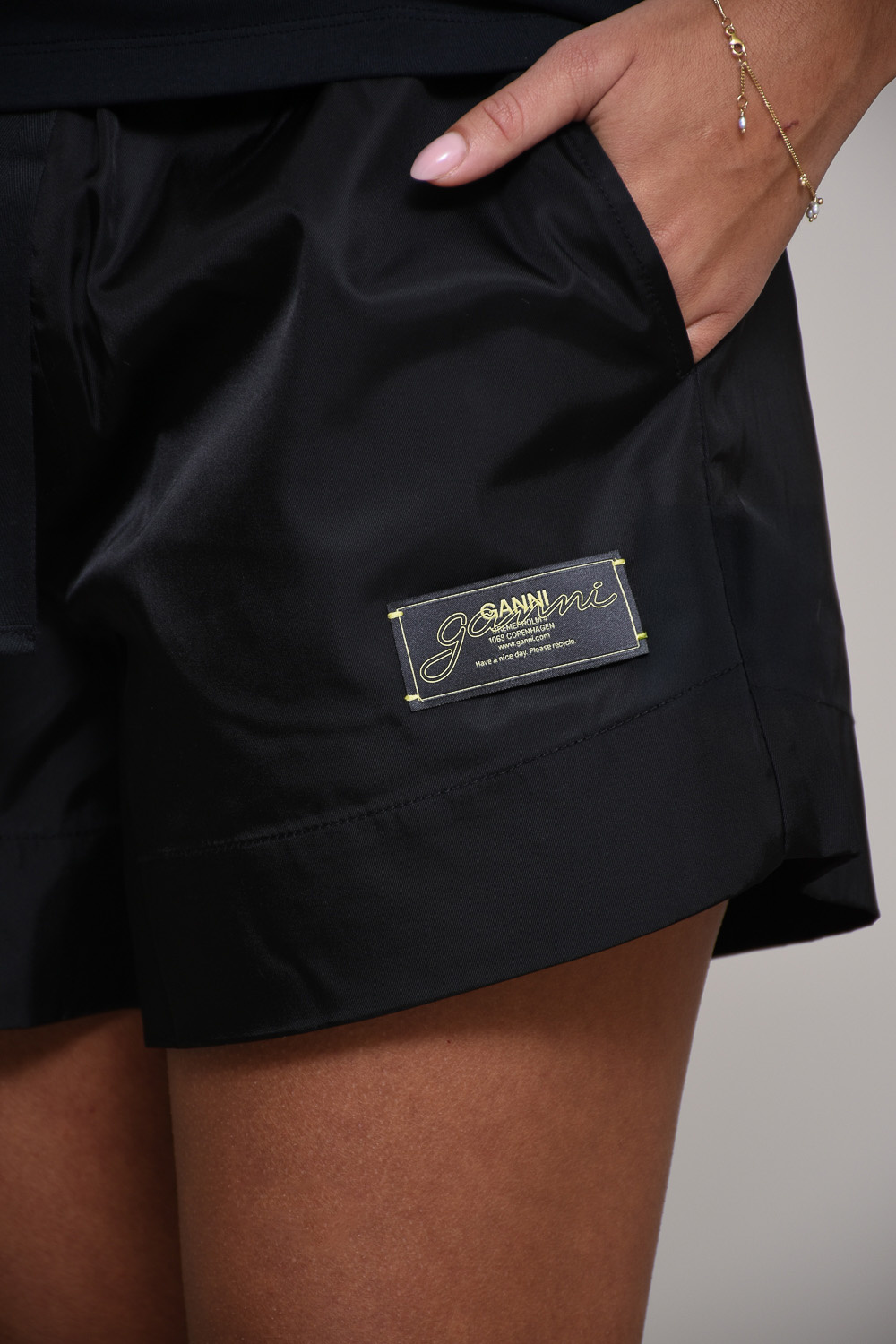 Ganni Shorts Zwart