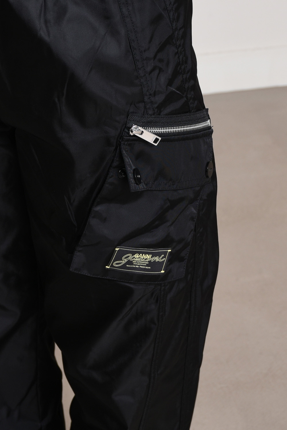 Ganni Trousers Black