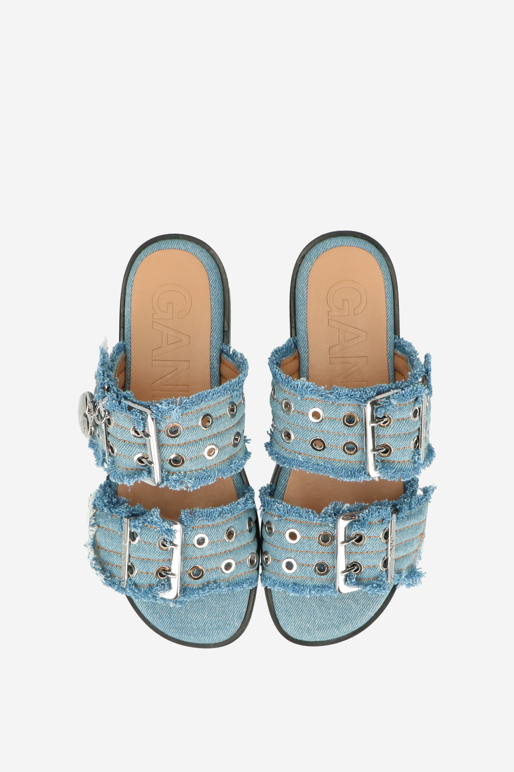 Ganni Sandals Blue