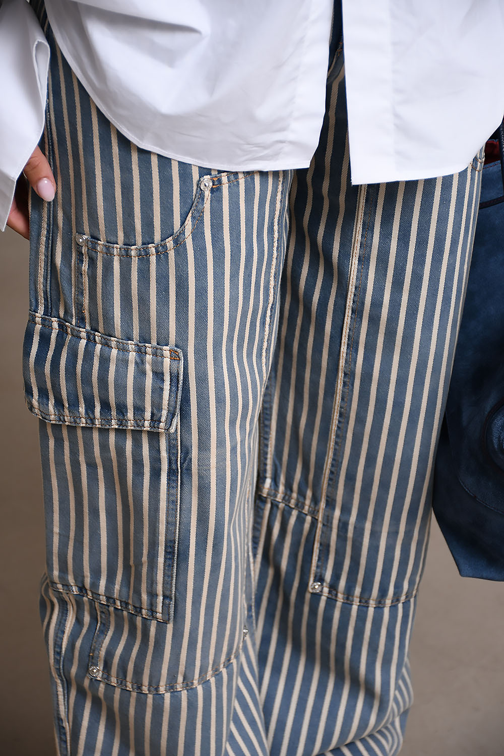 Ganni Jeans Blauw