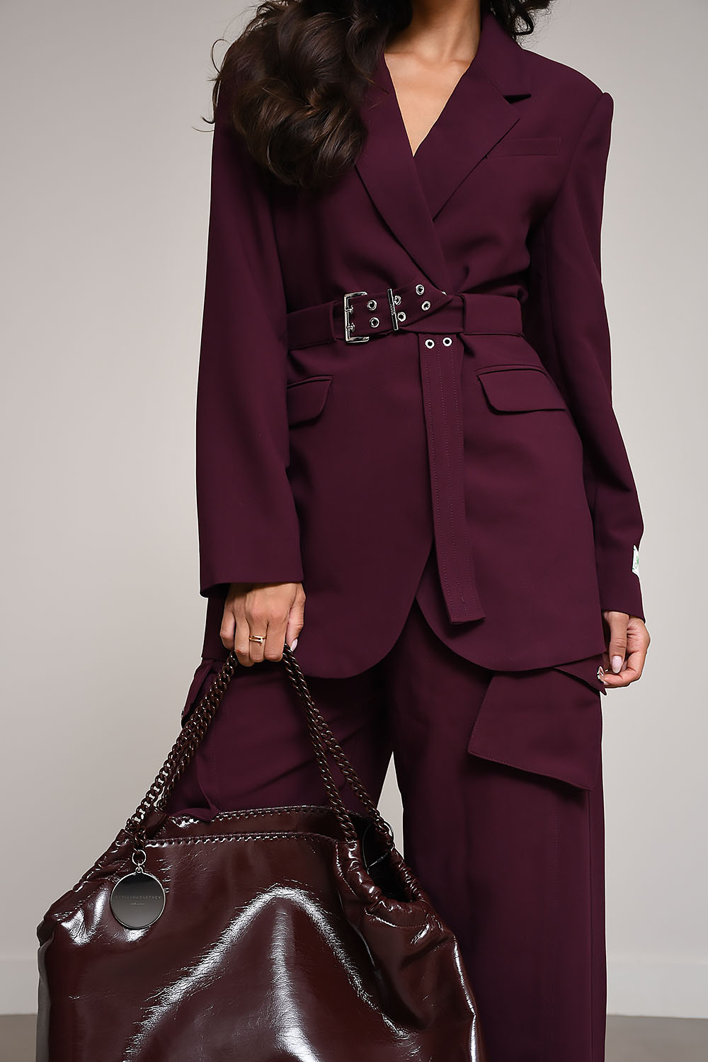 Ganni Blazers Bordeaux