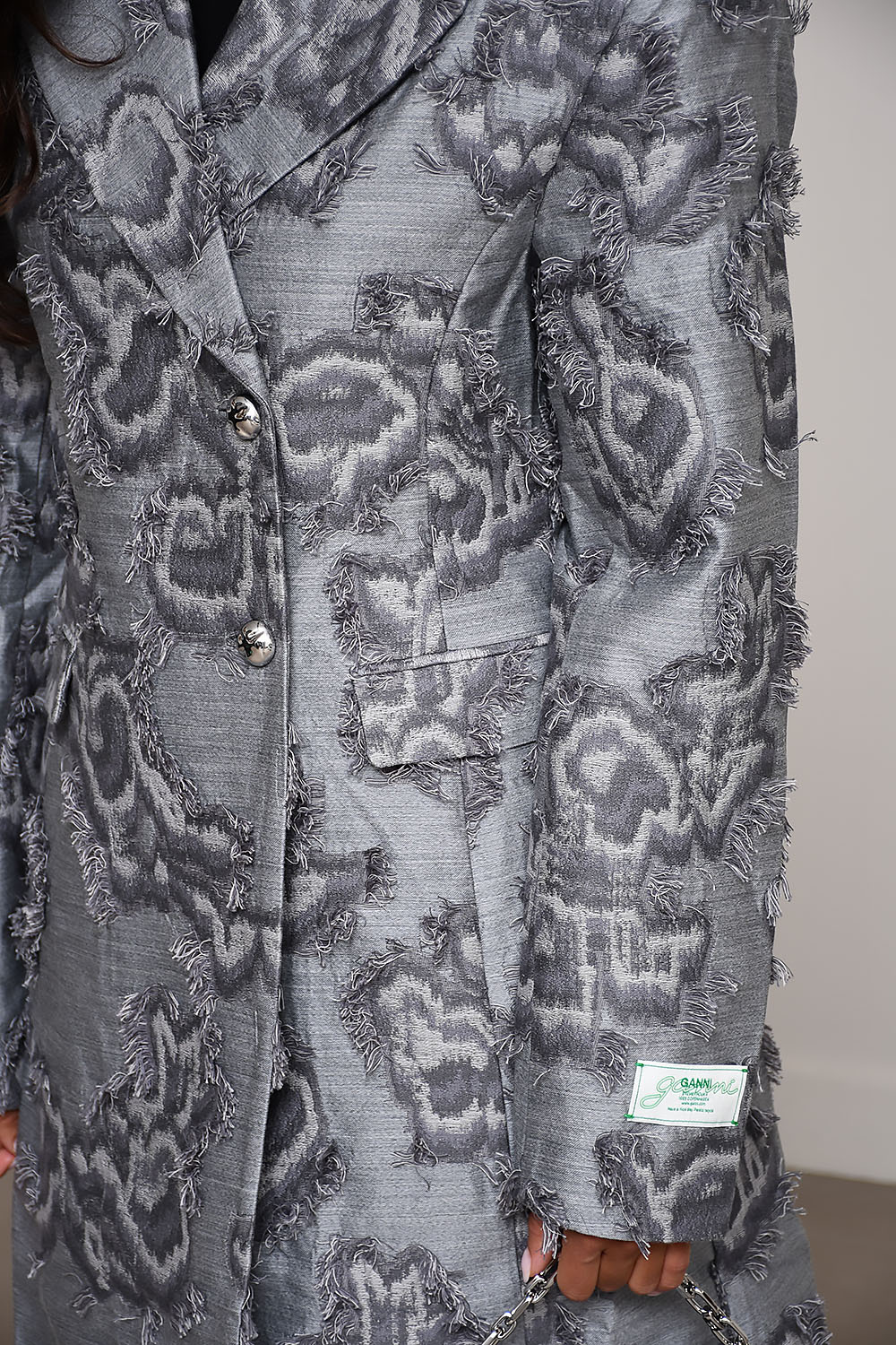 Ganni Jackets Grey