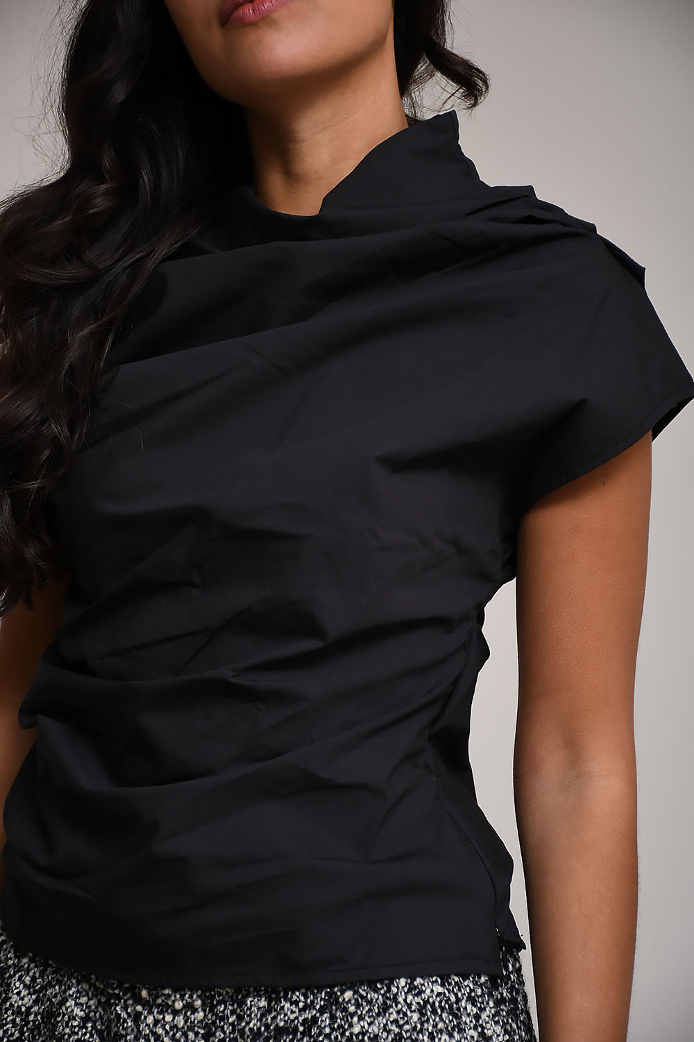 Ganni Tops Zwart