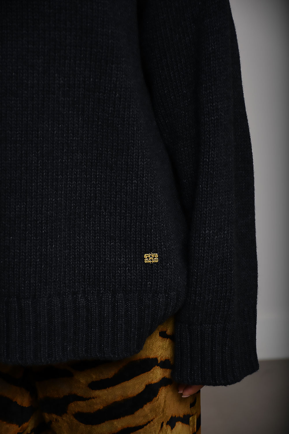 Ganni Sweaters Grey