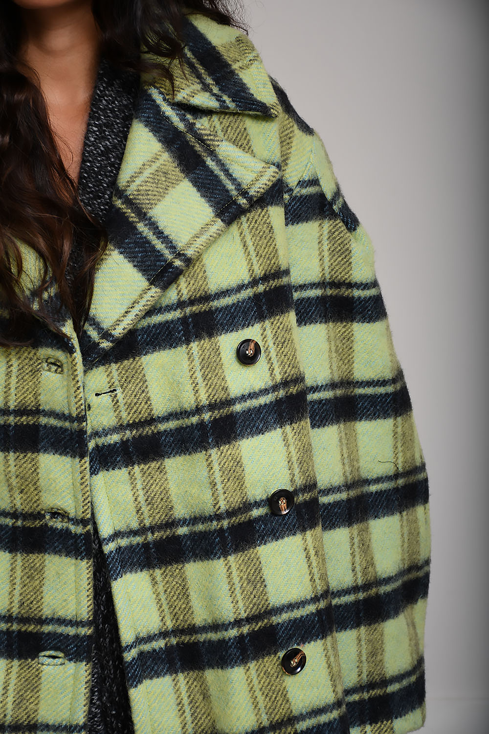 Ganni Jackets Green