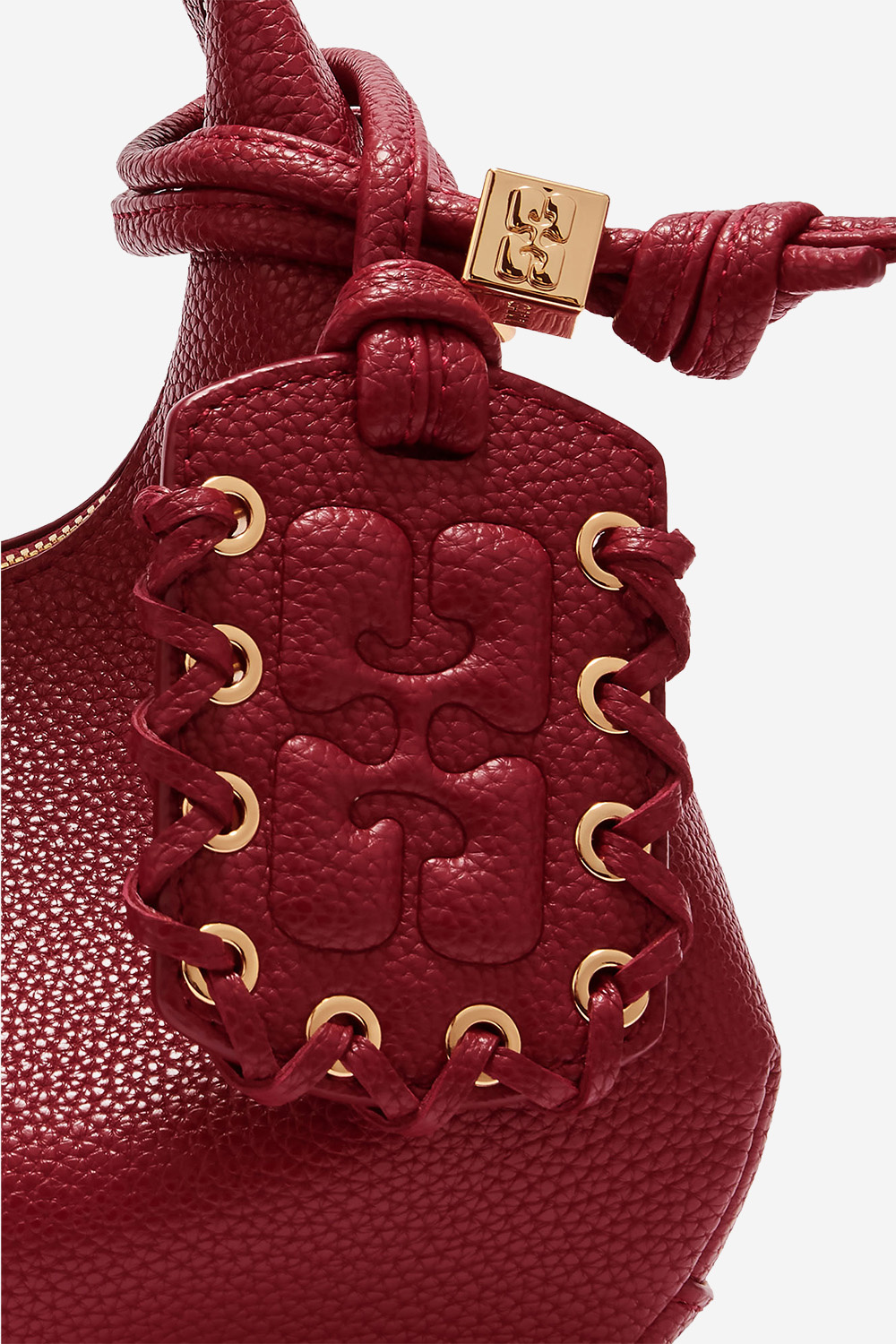 Ganni Crossbody Bordeaux