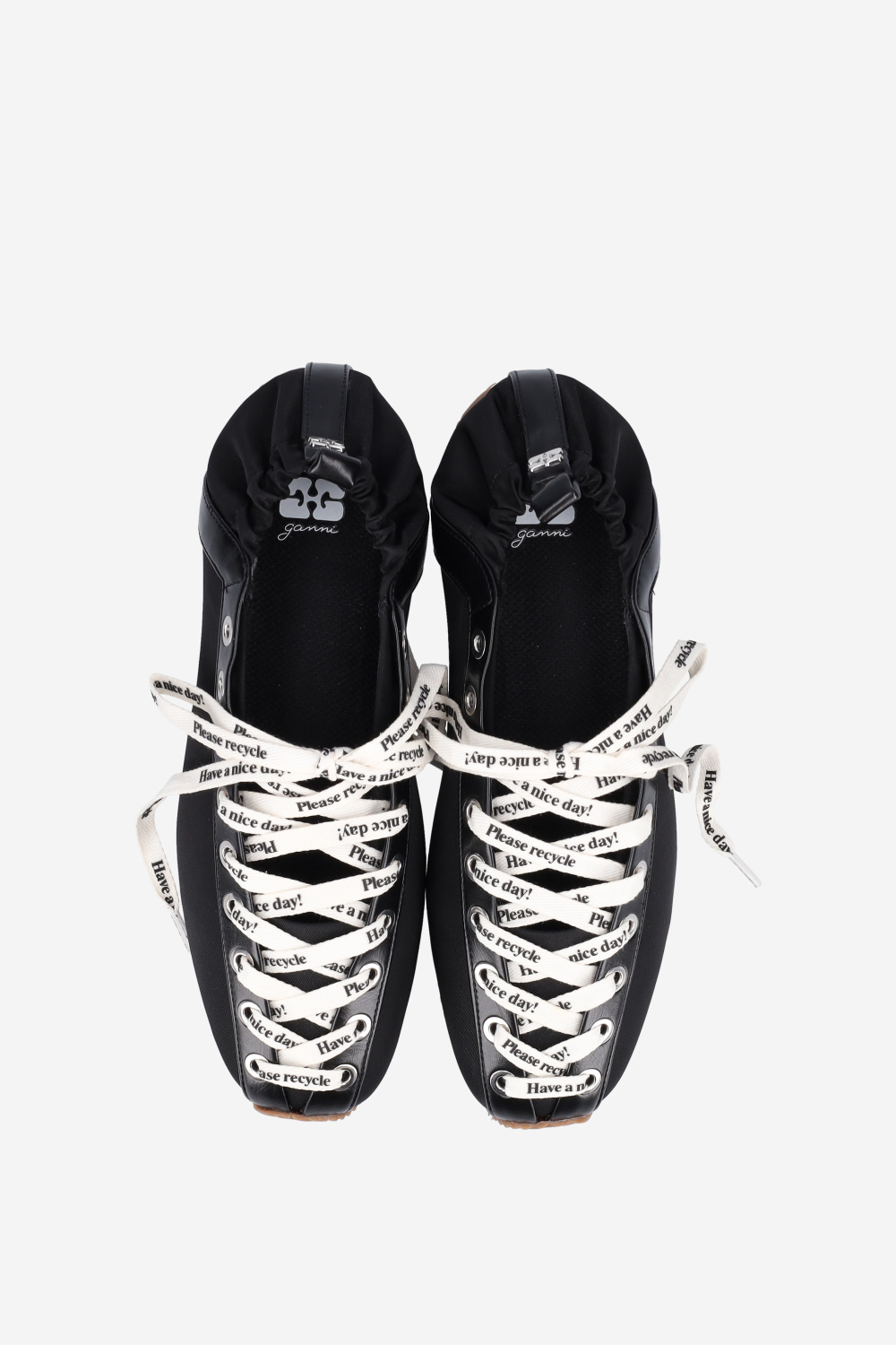 Ganni Ballerina's Zwart