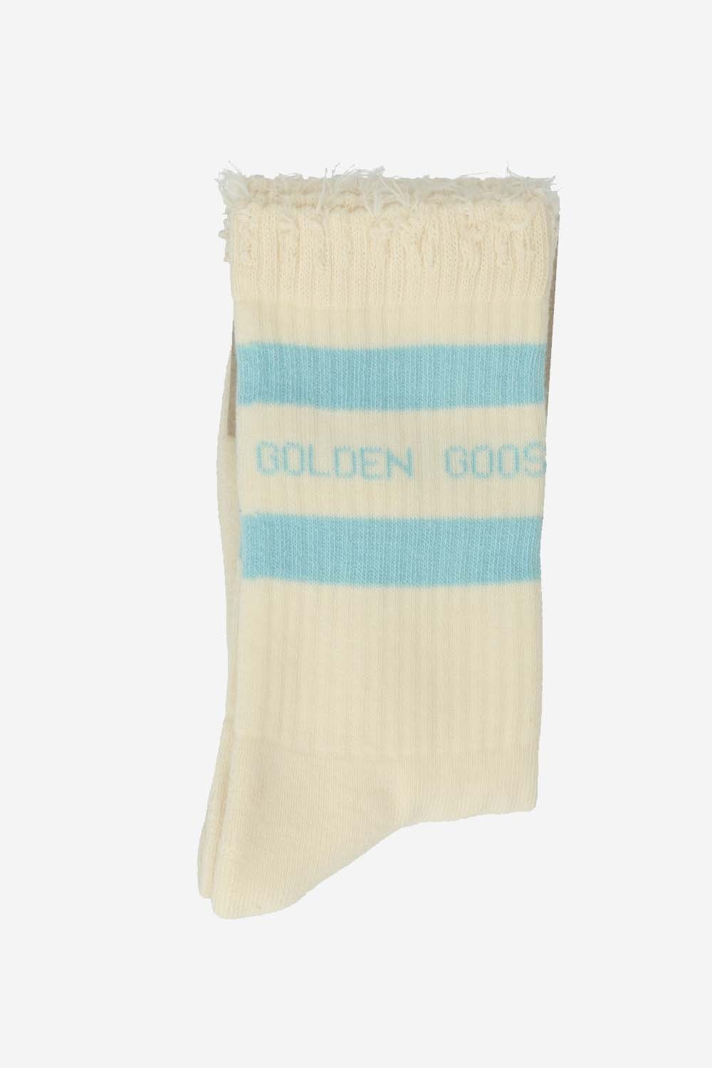 Golden Goose Socks White