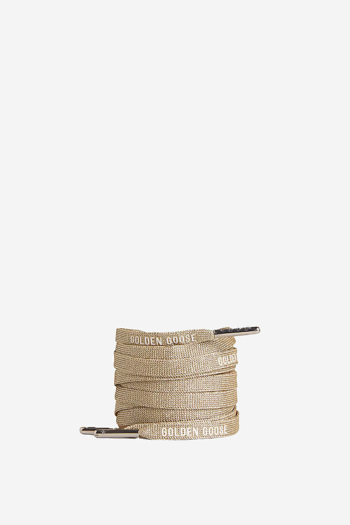 Golden Goose Laces Gold