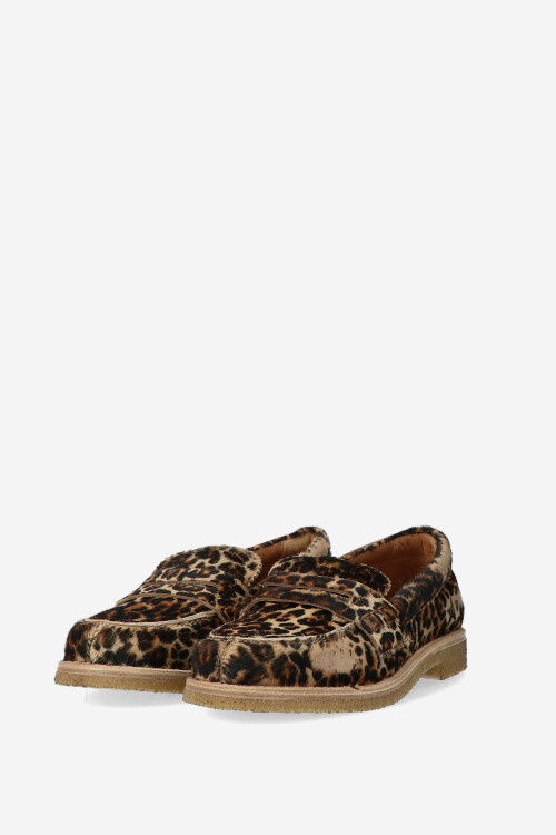 Golden Goose Loafers Animal print