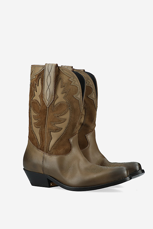 Golden Goose Boots Green