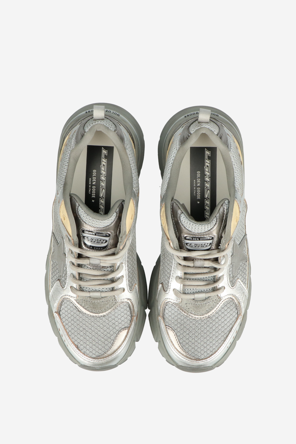 Golden Goose Sneakers Silver