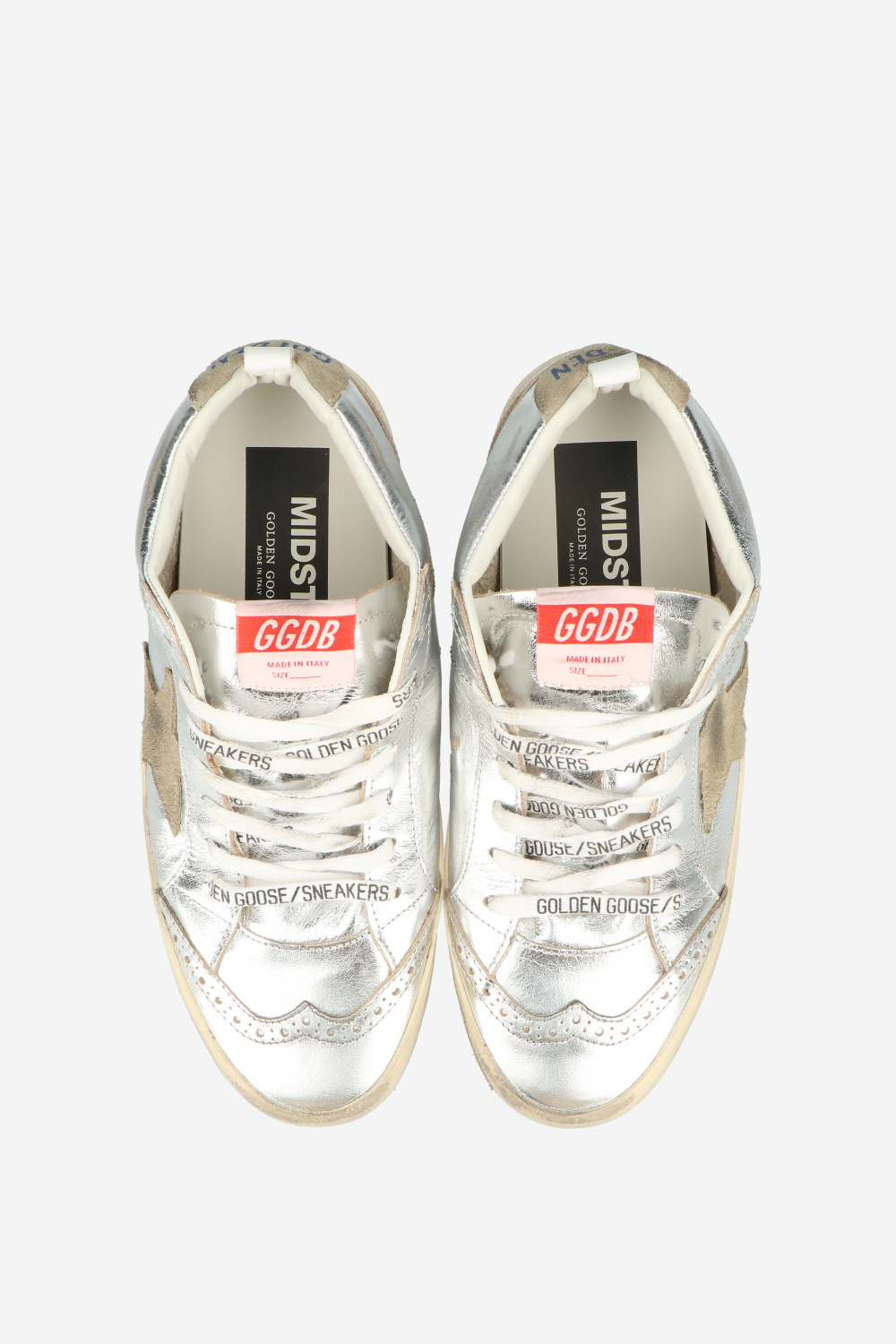 Golden Goose Sneakers Silver