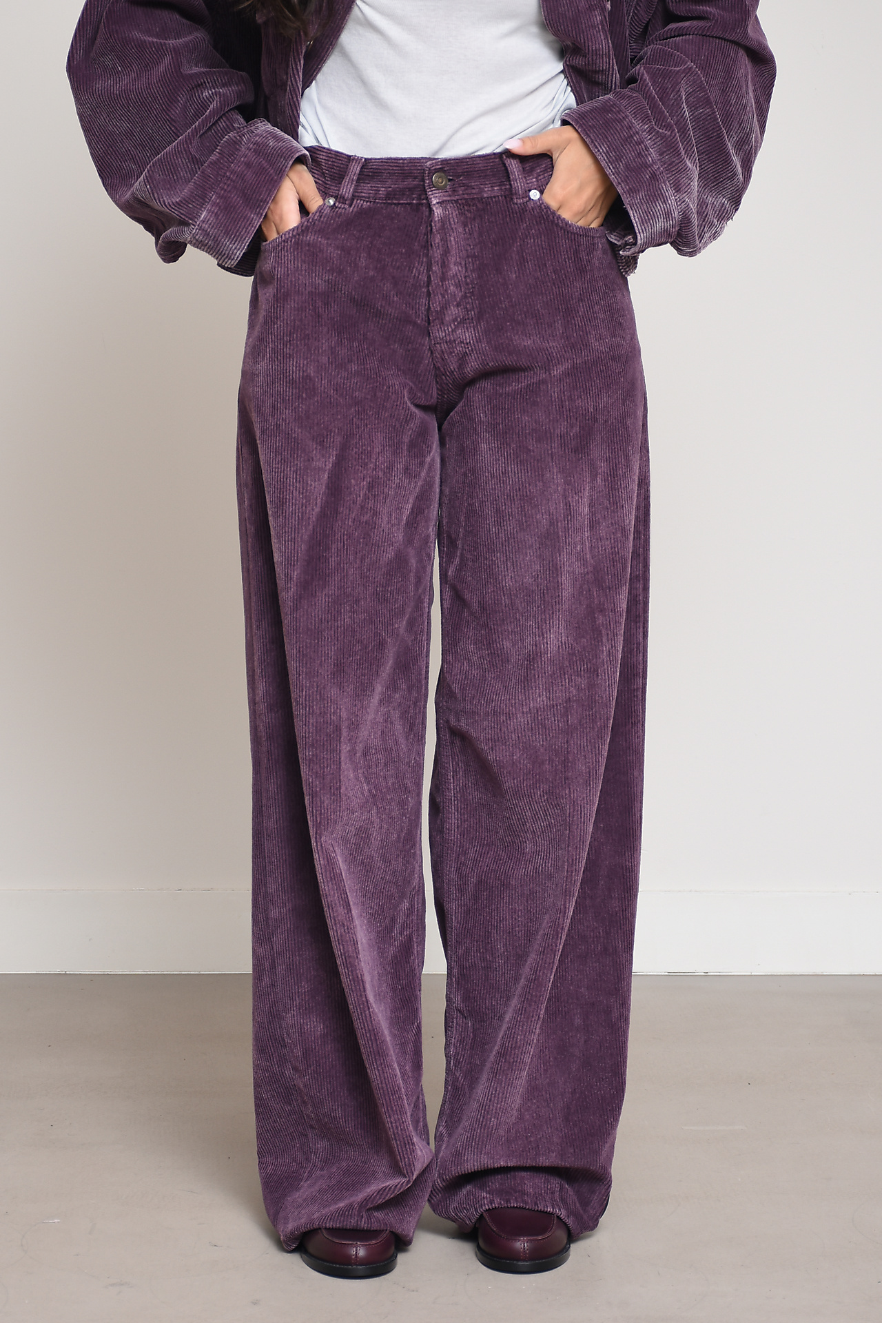 Haikure Trousers Purple