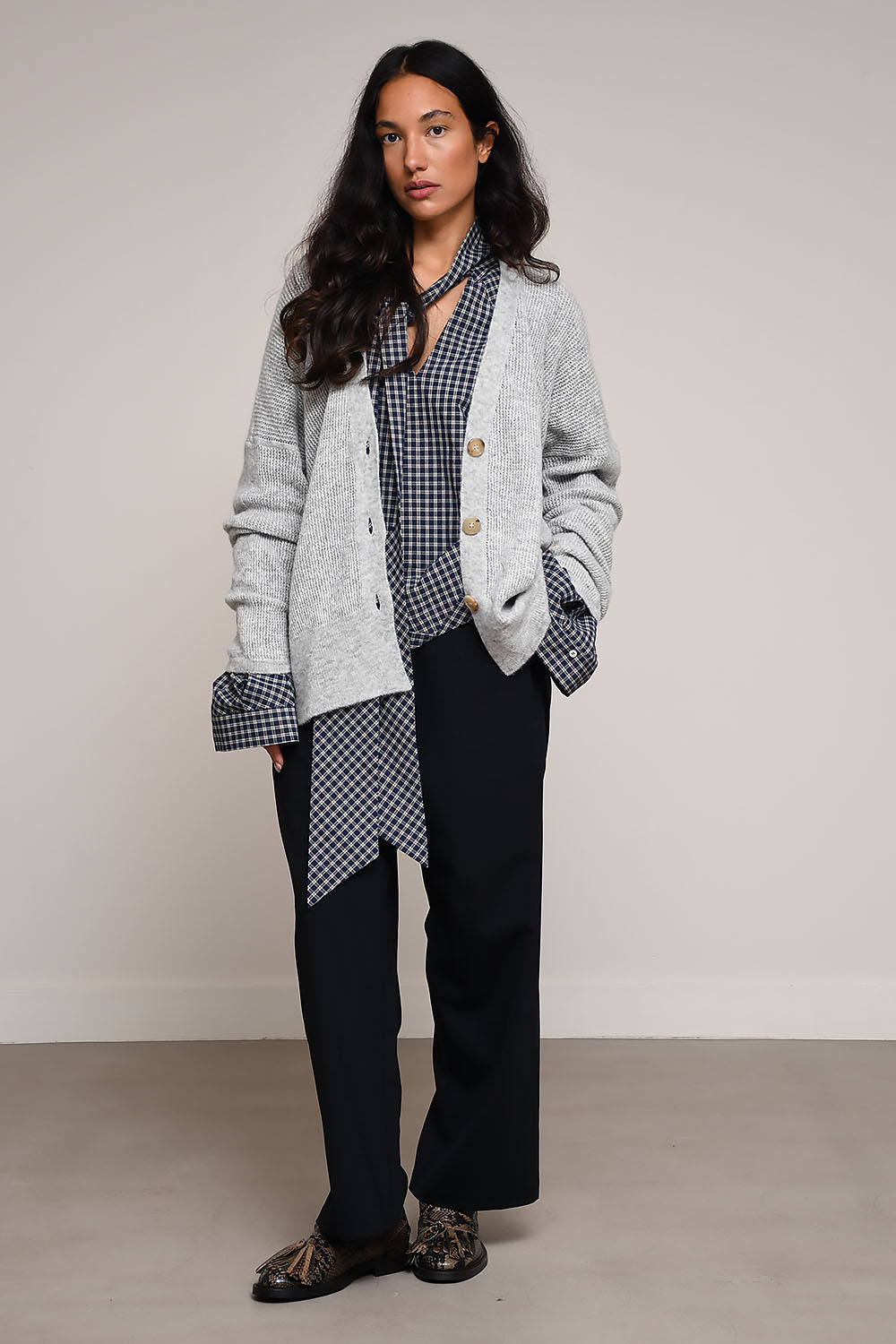 Haikure Cardigans Grey