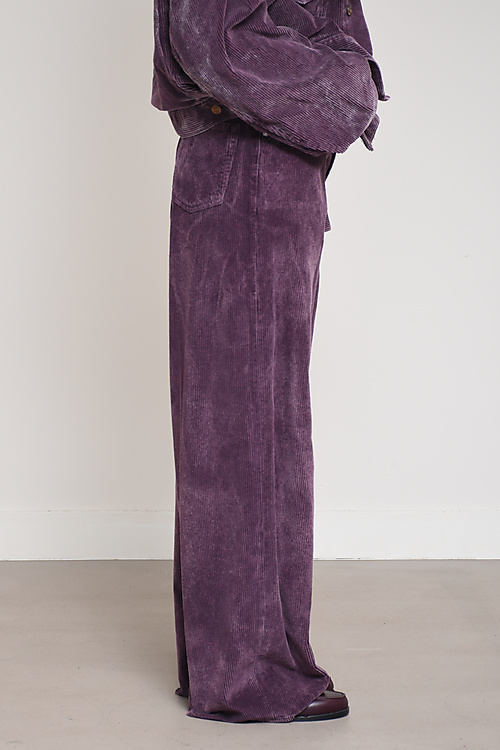 Haikure Trousers Purple