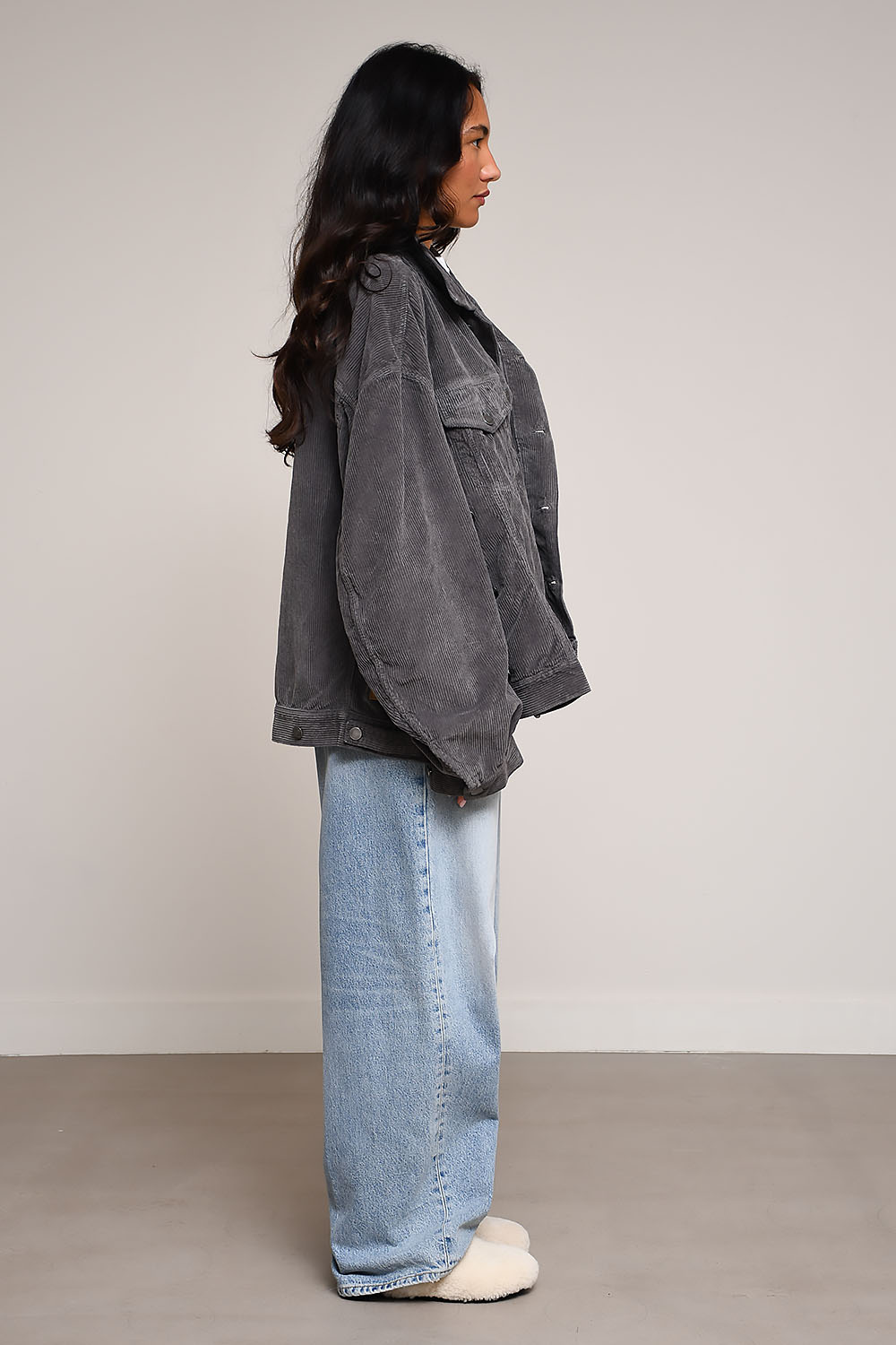 Haikure Tops Grey