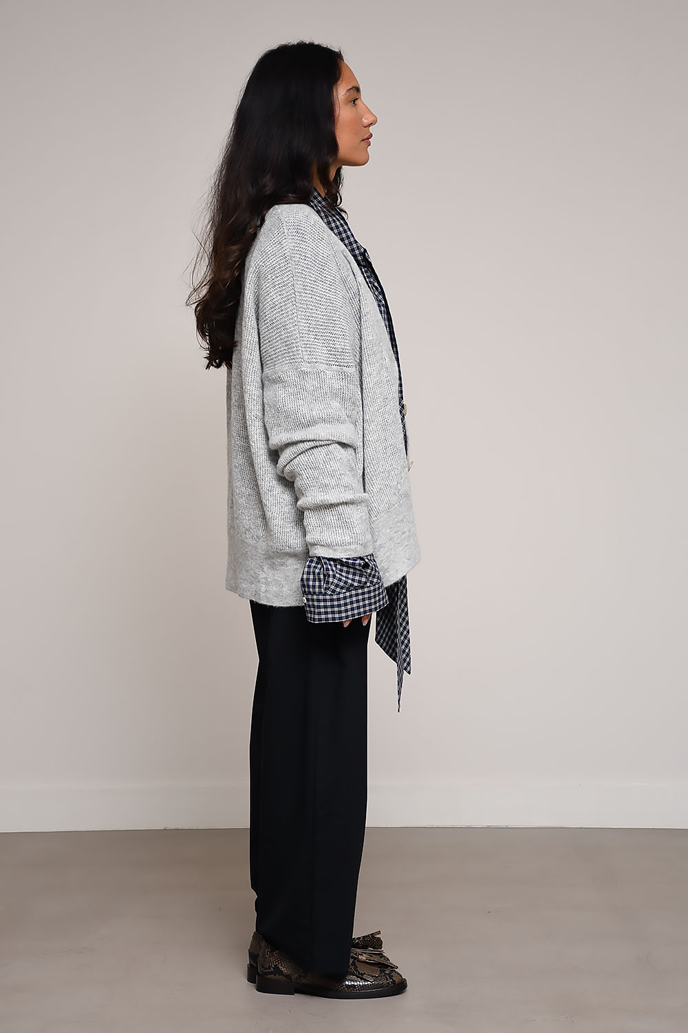 Haikure Cardigans Grey