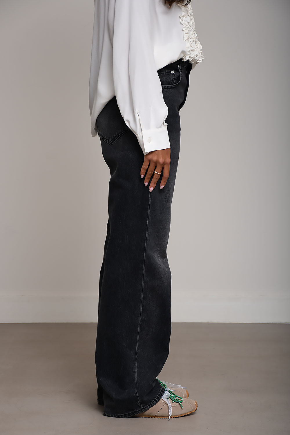 Haikure Jeans Zwart