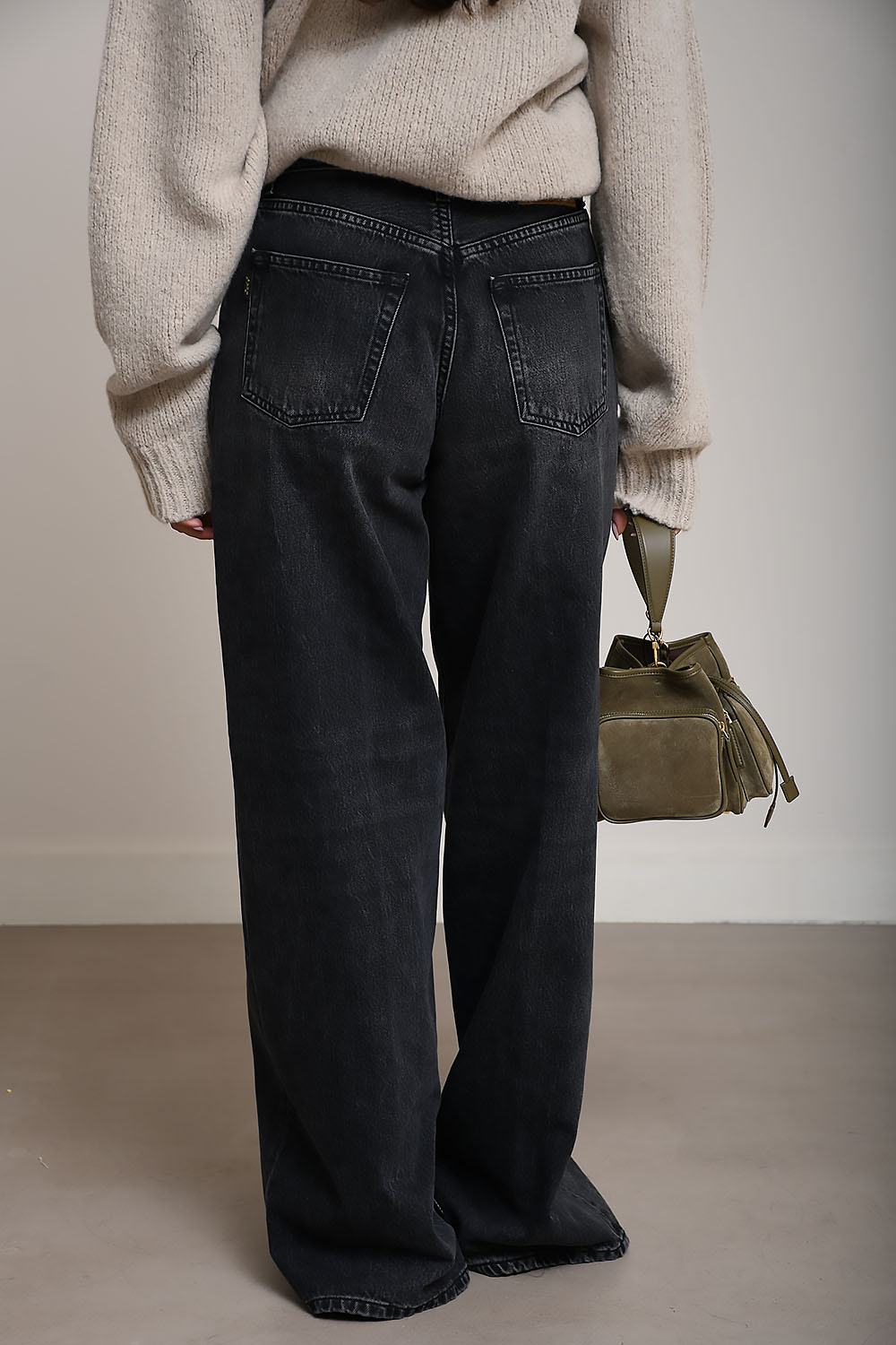 Haikure Jeans Black